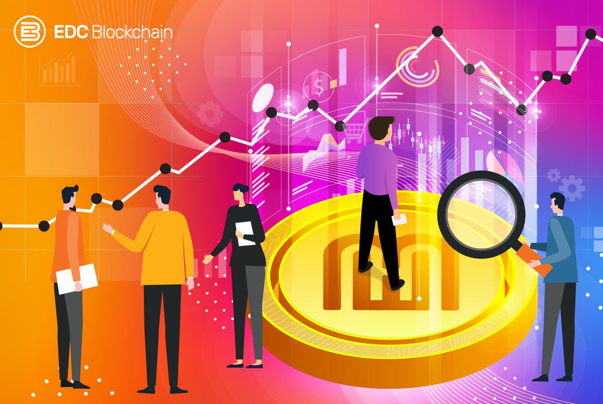 EDC Blockchain wzrost wartości monety