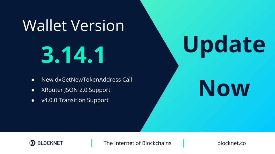 Portfel Blocknet 3.14.1 został wydany