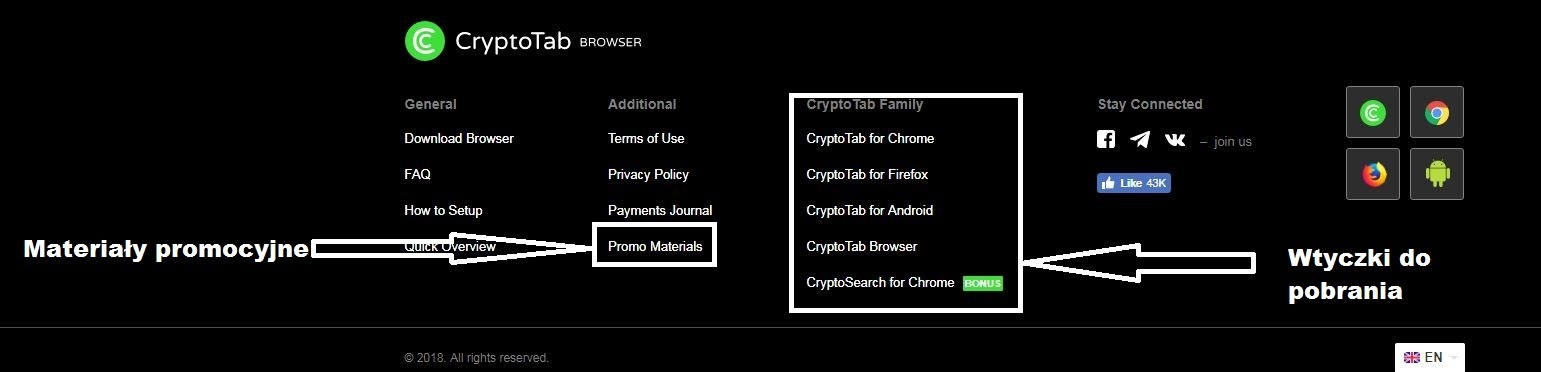 Przeglądarka-CrypotoTab-stopka-wtyczki-i-instalacje