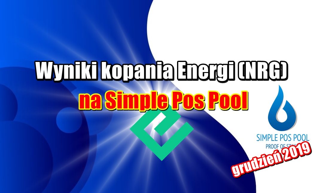Wyniki kopania Energi (NRG) na Simple Pos Pool