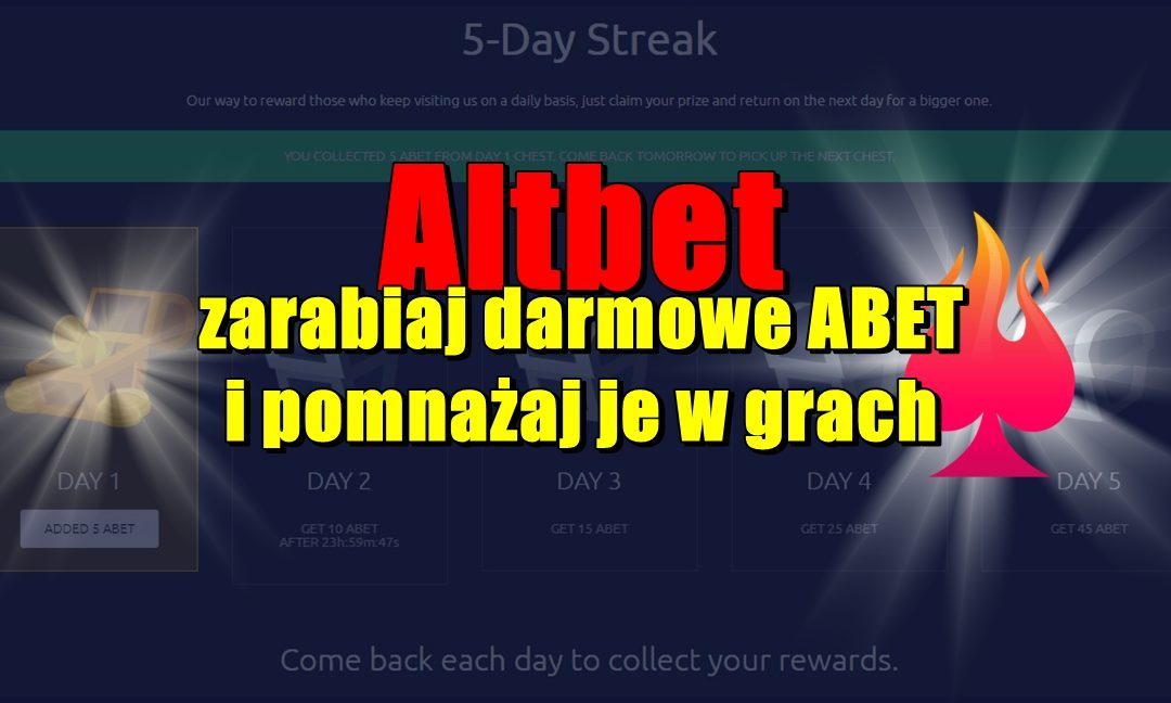 Altbet – zarabiaj darmowe ABET i pomnażaj je w grach