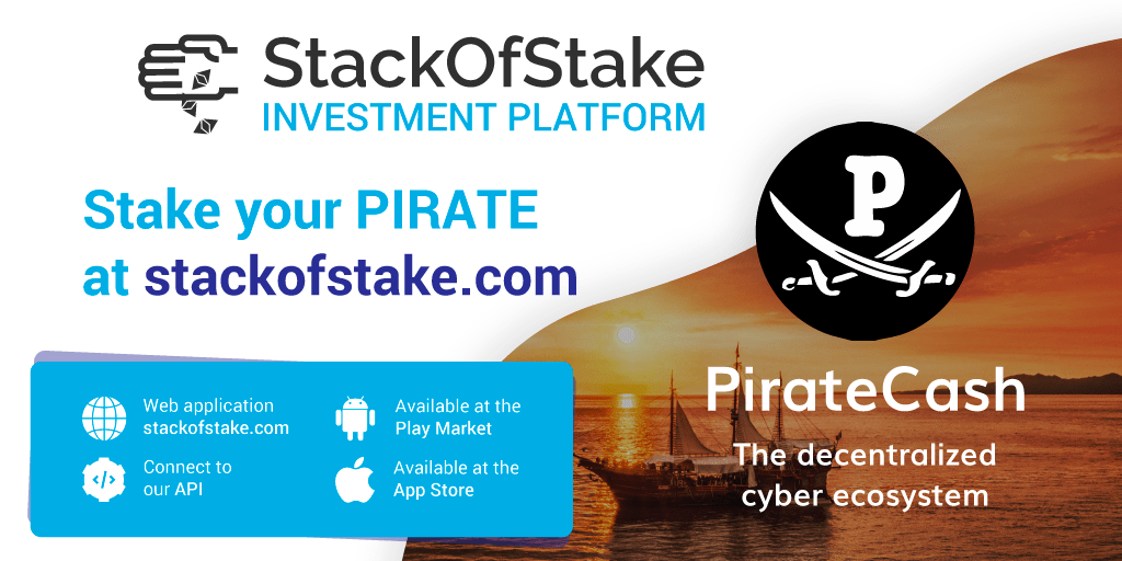 PirateCash (PIRATE) został dodany do platformy StackOfStake