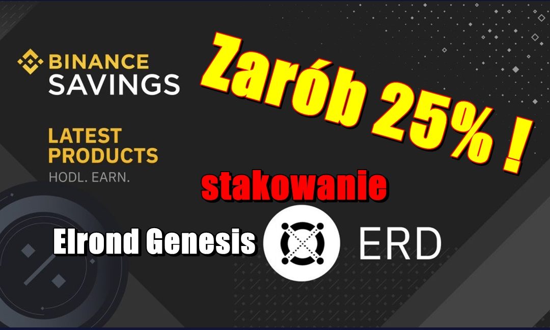 Zarób 25%! Stakowanie Elrond Genesis