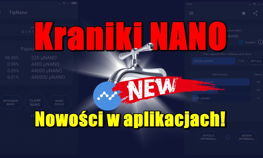 Kraniki NANO – Nowości w aplikacjach!