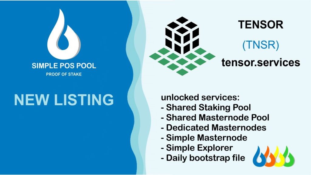 Moneta Tensor została dodana do Simple Pos Pool