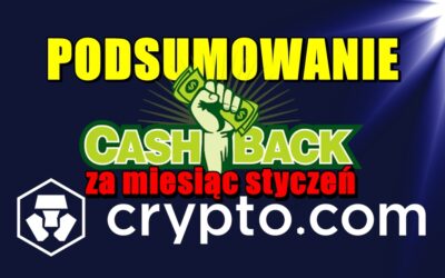 Podsumowanie cashback za miesiąc styczeń w Crypto.com