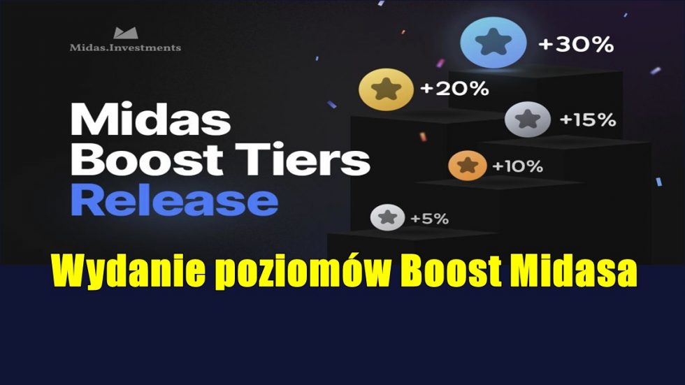 Wydanie poziomów Boost Midasa