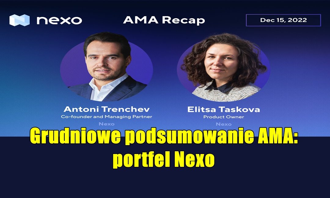 Grudniowe podsumowanie AMA: portfel Nexo