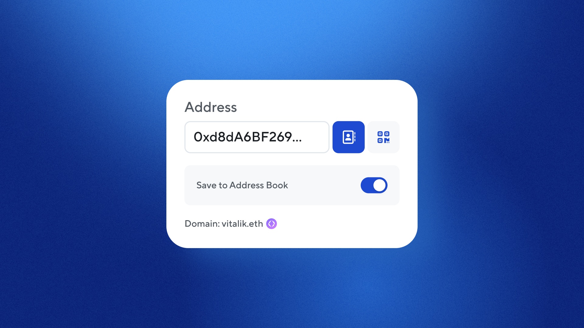 Uproszczony sposób wysyłania kryptowalut