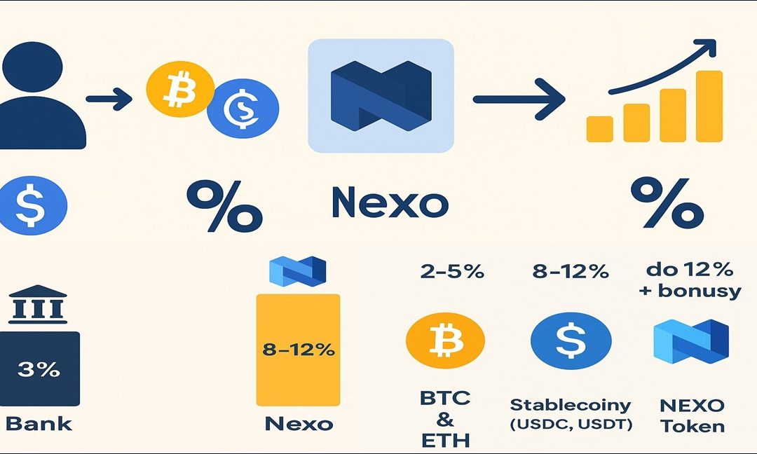 Nexo – jak zarabiać pasywnie na kryptowalutach Część 2