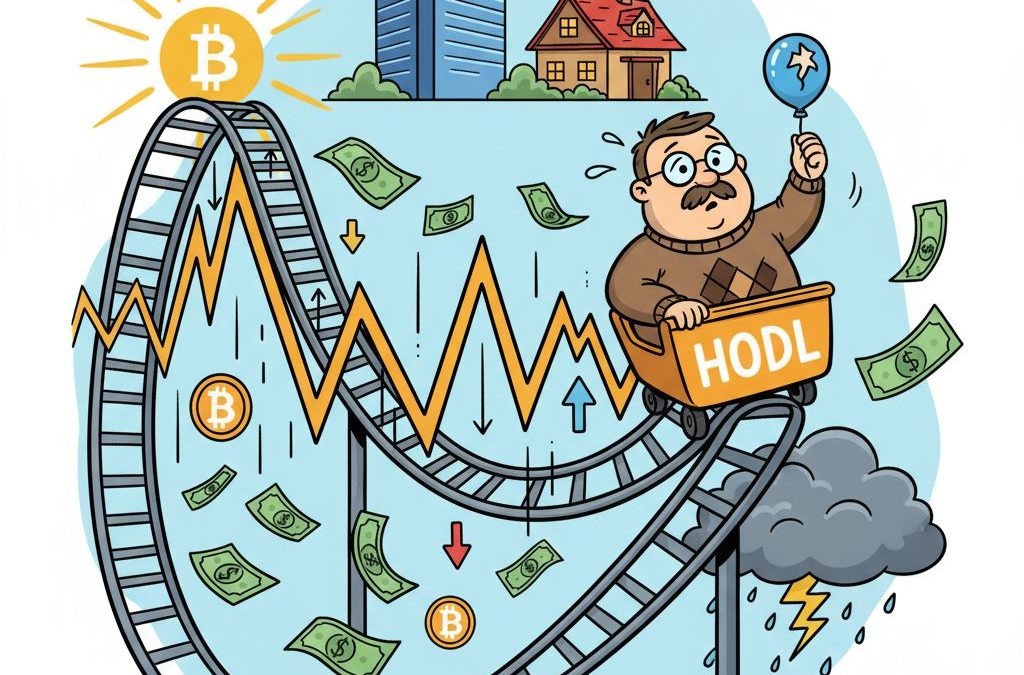 Krypto-Rollercoaster Kowalskiego Co to jest Cykl w Kryptowalutach i Jak na nim Nie Spaść z Krzesła