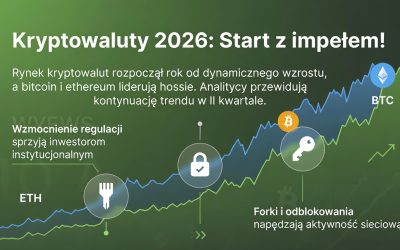Kryptowaluty w styczniu 2026: Dynamiczny start roku z odbiciem BTC, odblokowaniami tokenów i nowymi regulacjami