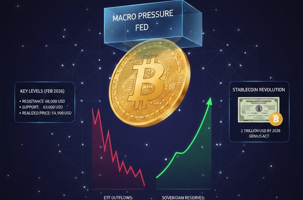 Bitcoin w kleszczach makro: Analiza odporności i strukturalnych zmian rynku (Luty 2026)