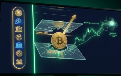 Bitcoin powyżej 74 000 USD: Czy cyfrowe złoto ostatecznie wygrywa z tradycyjnymi aktywami? Analiza rynku i perspektywy ETH.